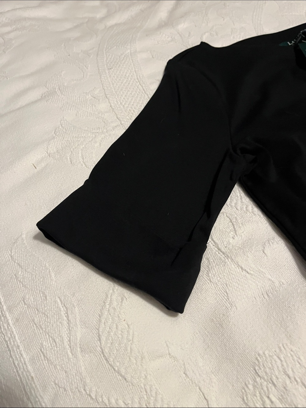 Ralph Lauren black cotton top in perfect condition size large - Picture 7 of 7